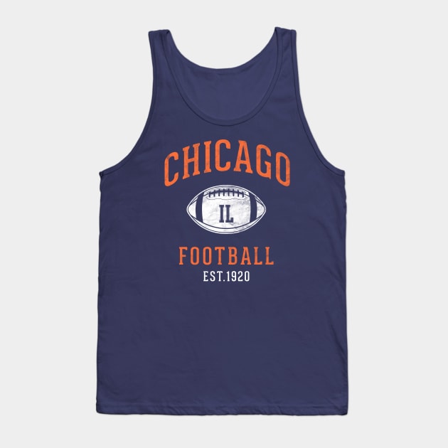 Vintage Chicago Bears Tailgate Party design, Bear Down! Tank Top by BooTeeQue